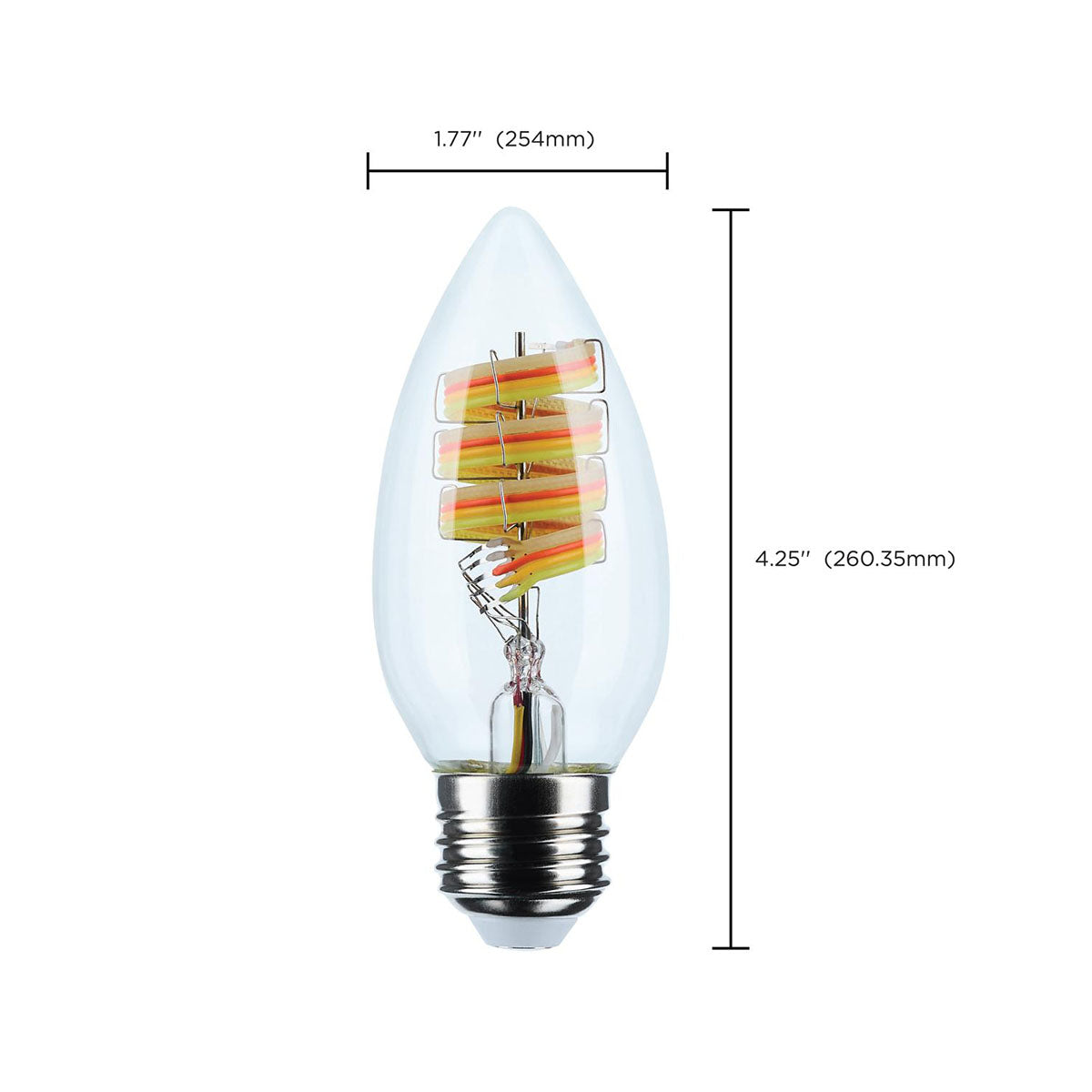 Starfish B11 WiFi Smart LED Bulb, 4W, 300Lm, RGB & Tunable White, Medium Base