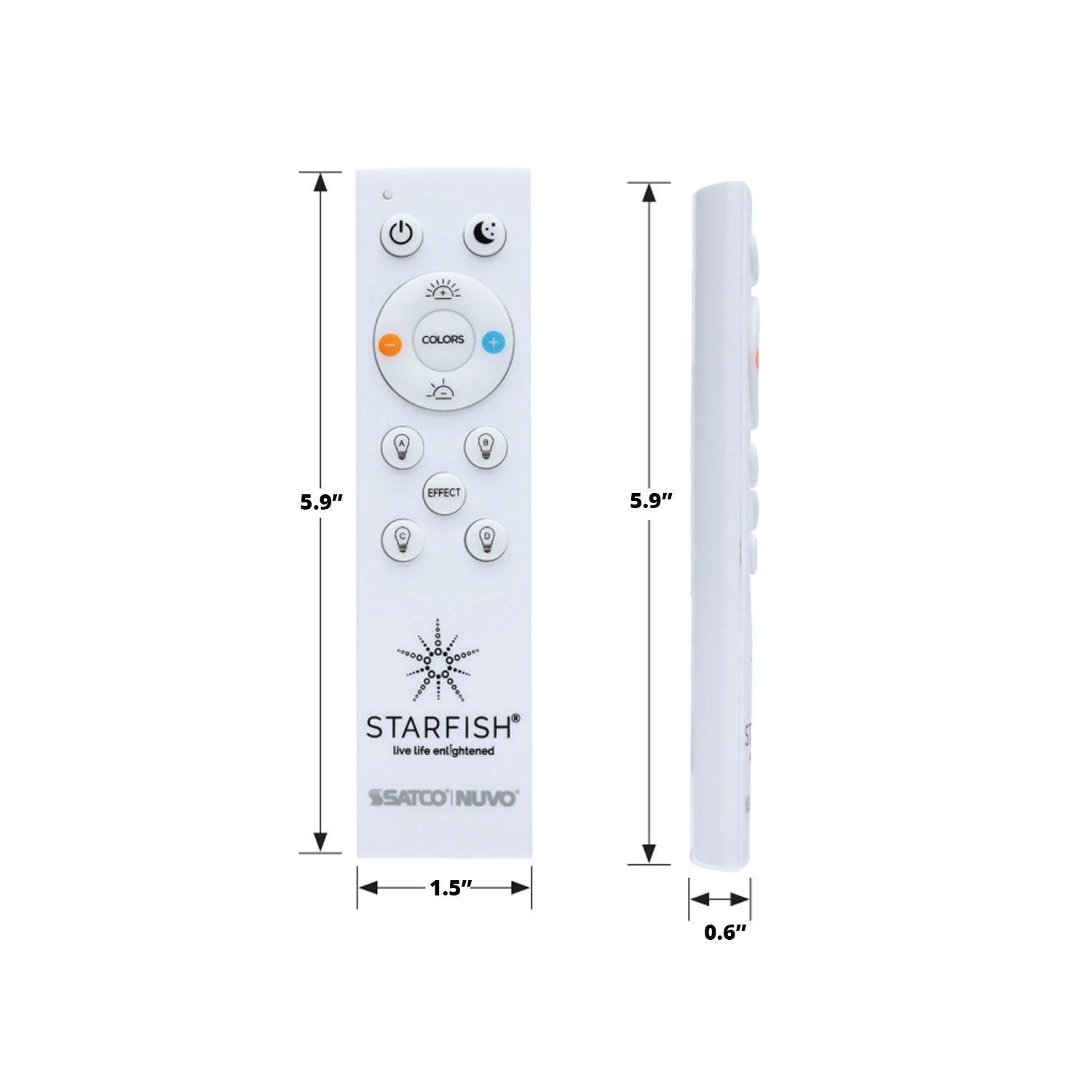 Programmable Remote for Starfish Lighting