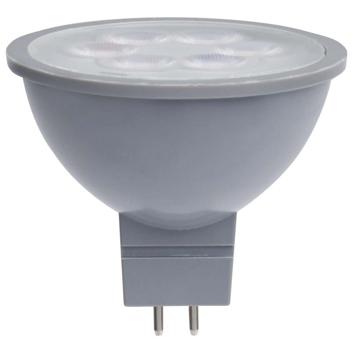 MR16 LED Bulb, 5 Watts, 360 Lumens, 2700K, 35W Equal, GU5.3 Base, 40° Flood, 12V