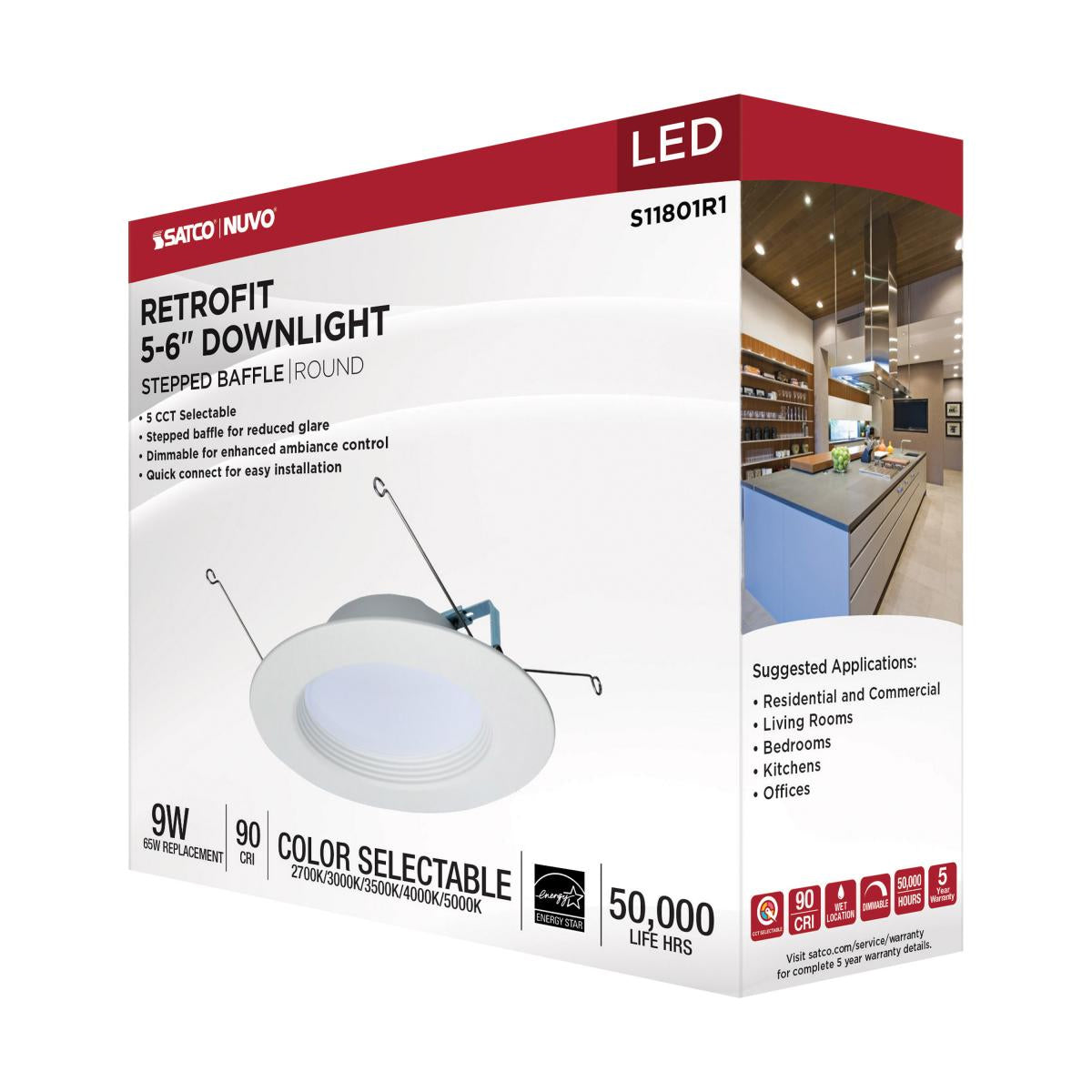 Satco deals recessed lighting