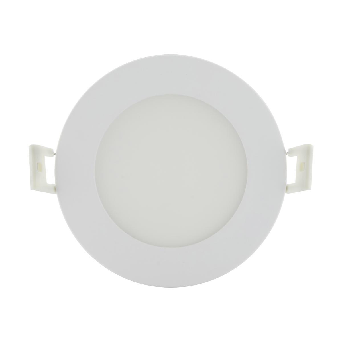 Edge-Lit 4 Inch Round Canless LED Recessed Light, 10 Wats, 650 Lm, 27K|30K|35K|40K|50K - Bees Lighting