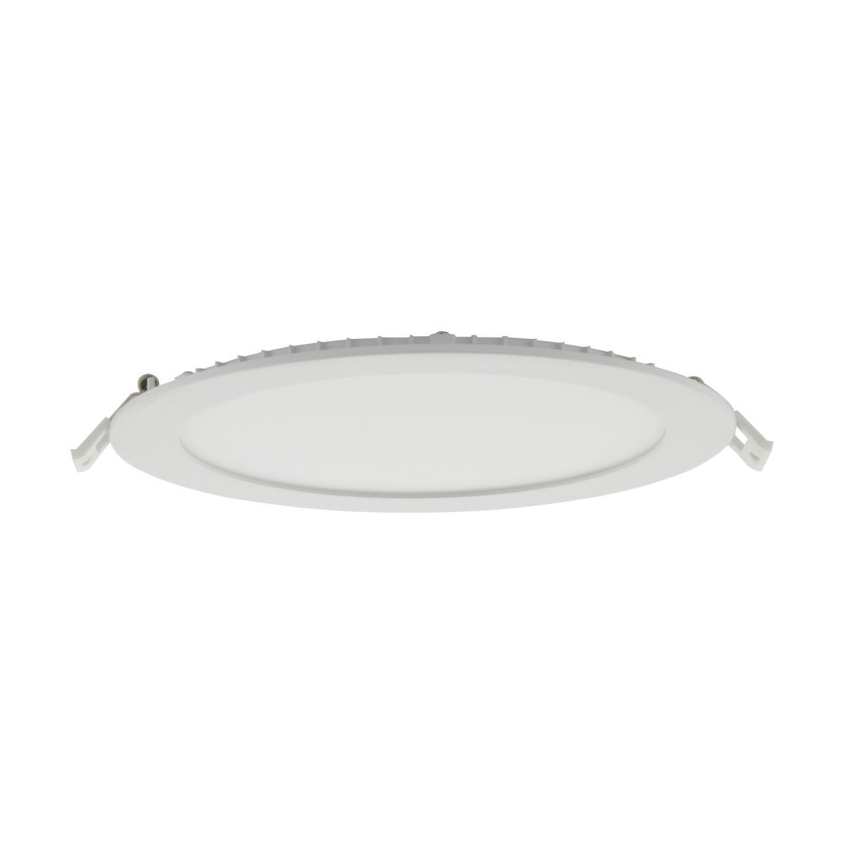 Edge-Lit 8 Inch Round Canless LED Recessed Light, 24 Watts, 1850 Lm, 27K|30K|35K|40K|50K