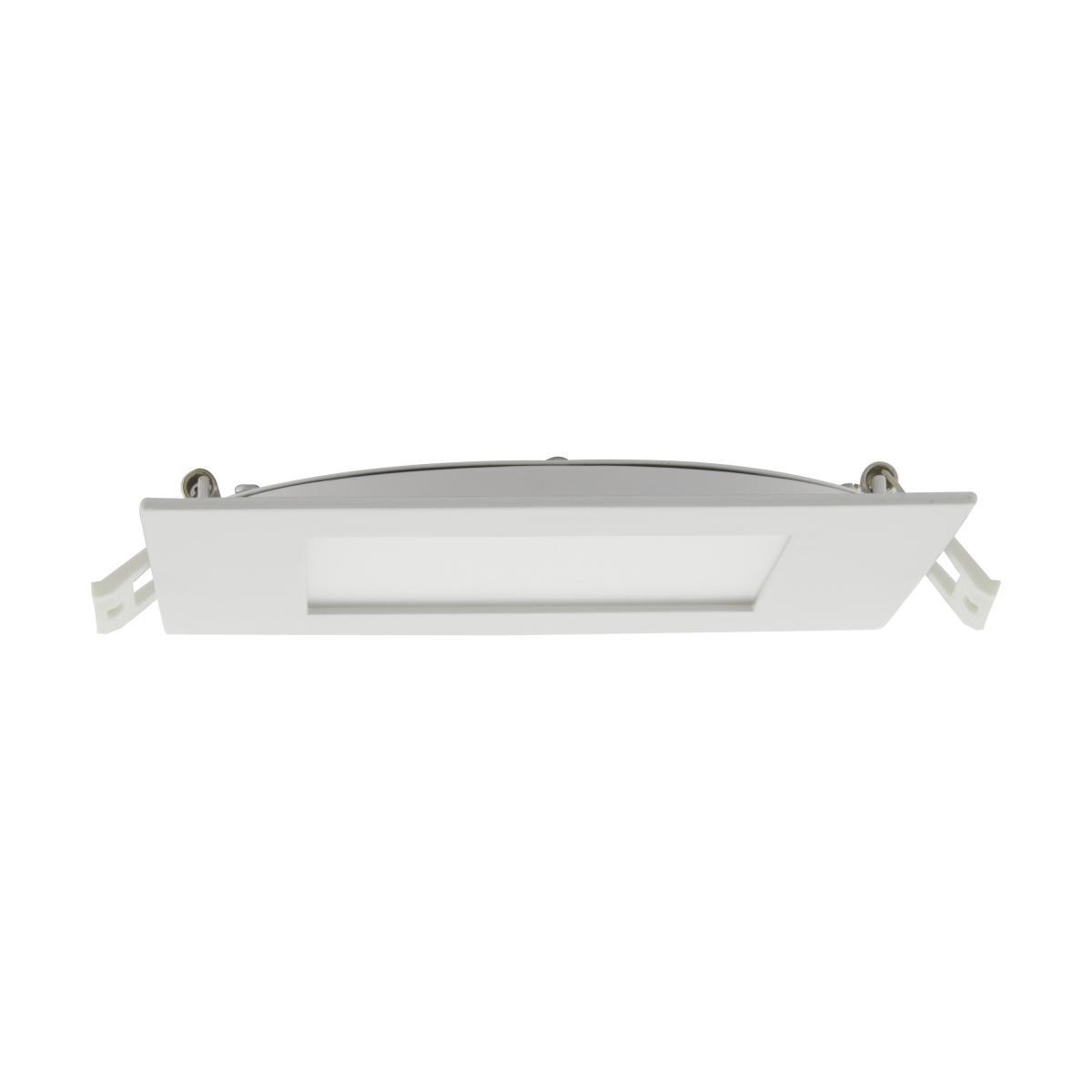 Edge-Lit 6 Inch Square Canless LED Recessed Light, 12 Watts, 700 Lm, 27K|30K|35K|40K|50K