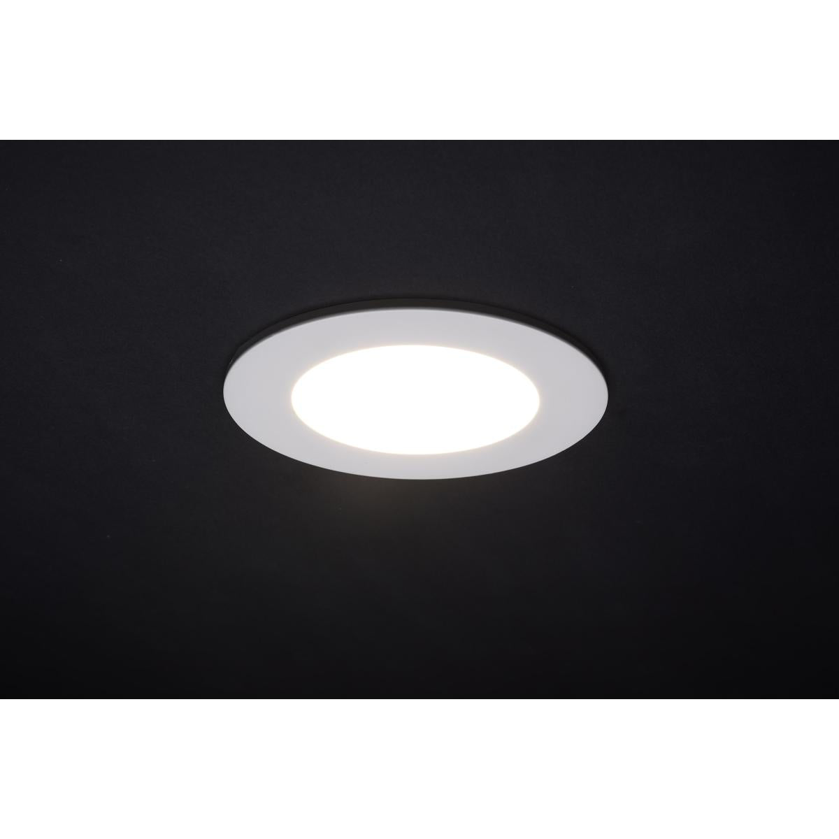 4" Round LED Recessed Downlight with Integrated Night Light, 9 Watts, 760 Lumens, Selectable CCT