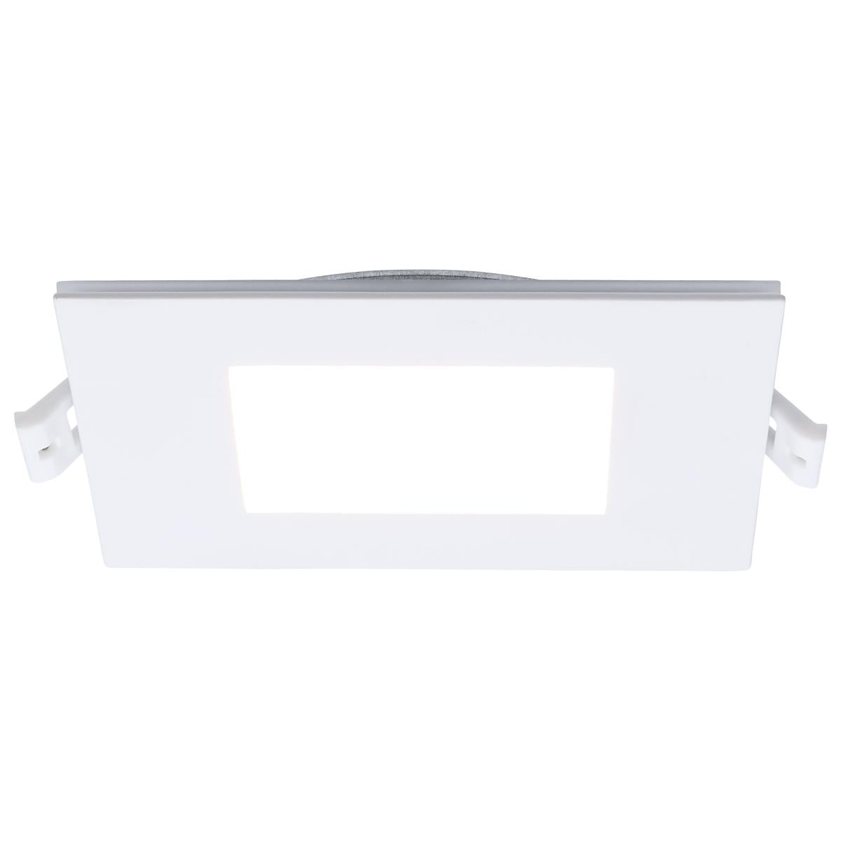 4" Square LED Recessed Downlight with Integrated Night Light, 9 Watts, 760 Lumens, Selectable CCT