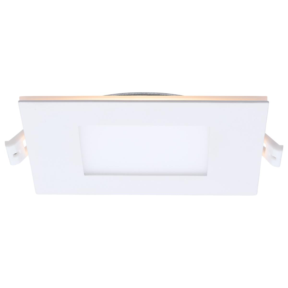 4" Square LED Recessed Downlight with Integrated Night Light, 9 Watts, 760 Lumens, Selectable CCT