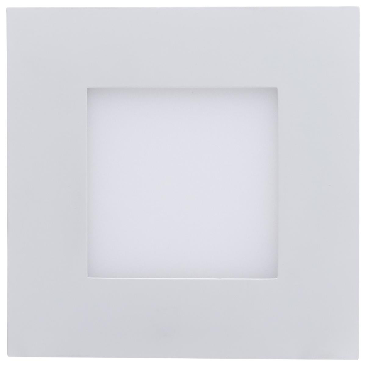 4" Square LED Recessed Downlight with Integrated Night Light, 9 Watts, 760 Lumens, Selectable CCT