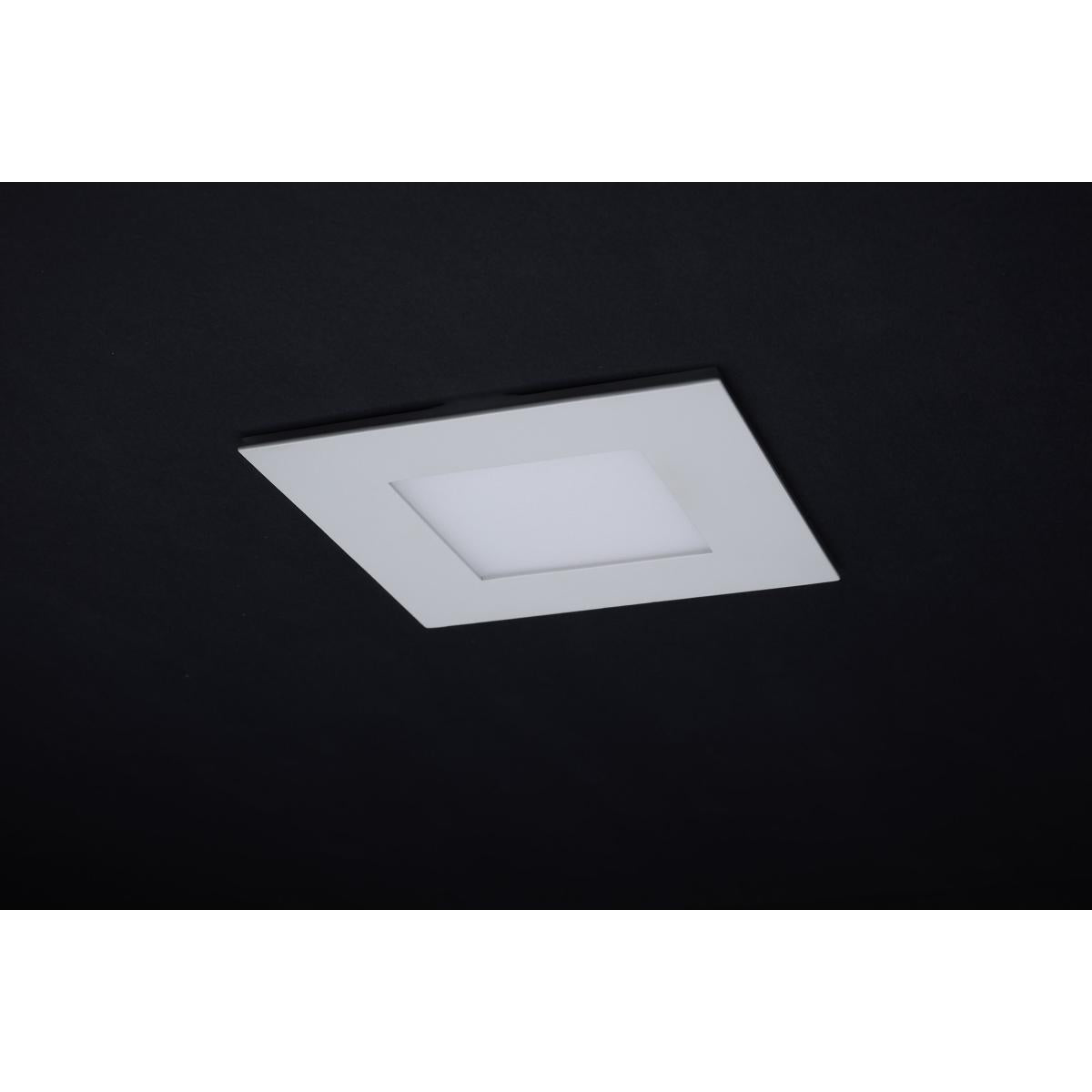 4" Square LED Recessed Downlight with Integrated Night Light, 9 Watts, 760 Lumens, Selectable CCT