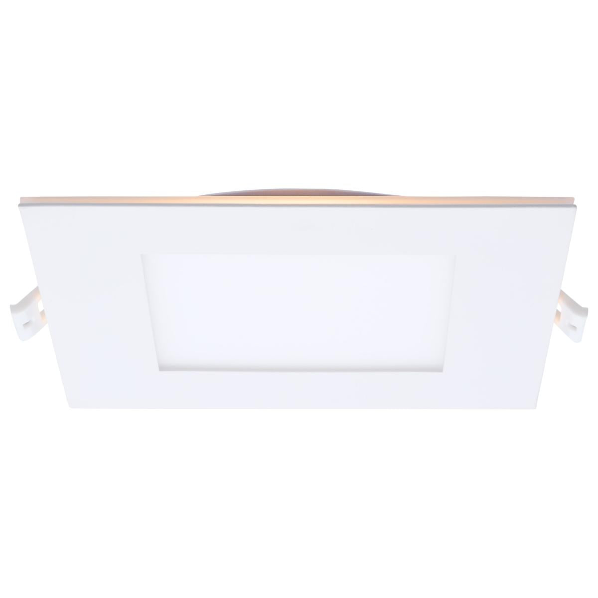 6" Square LED Recessed Downlight with Integrated Night Light, 12 Watts, 1000 Lumens, Selectable CCT