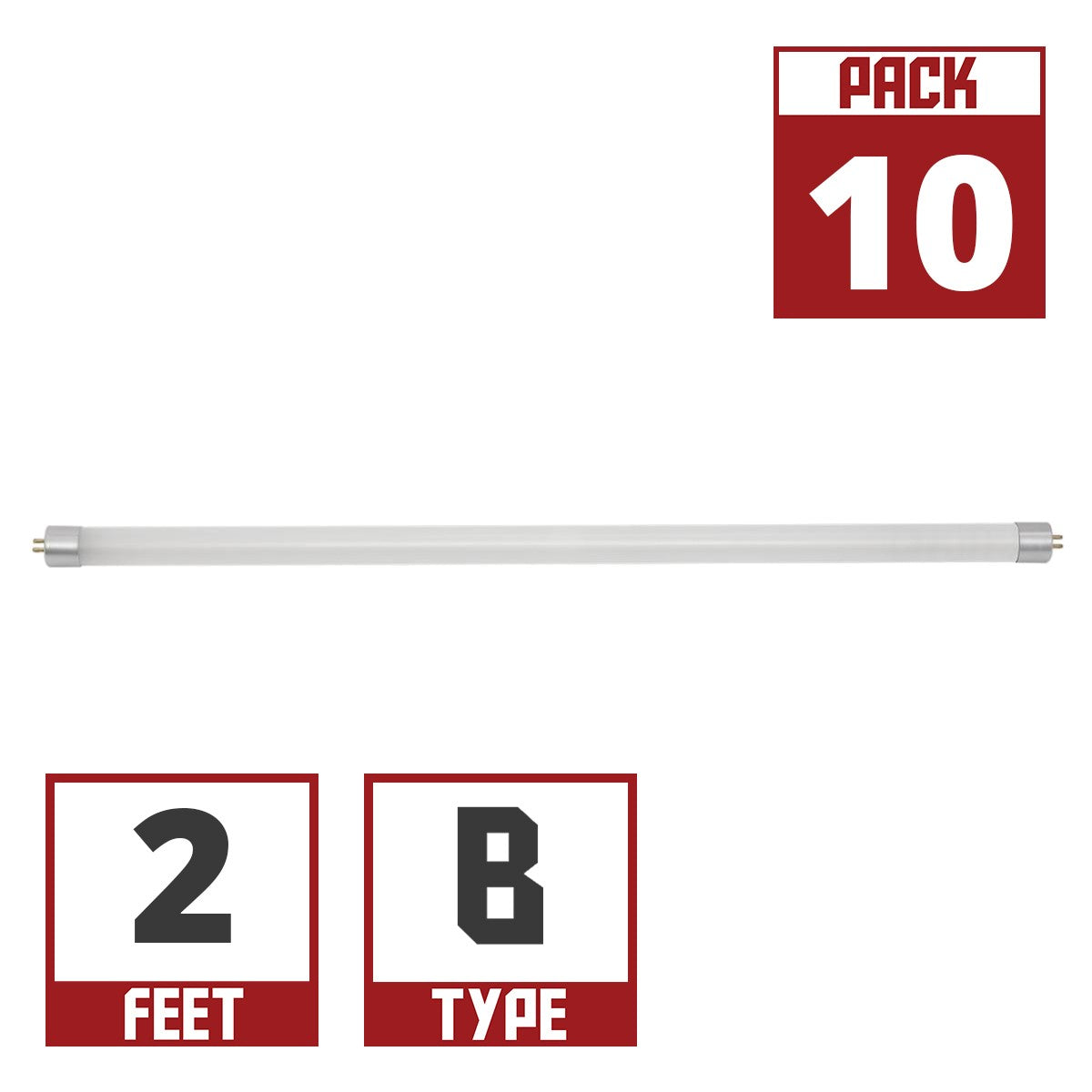 Satco|Nuvo 21 Inch Mini T5 LED Tube, Ballast Bypass, Double End