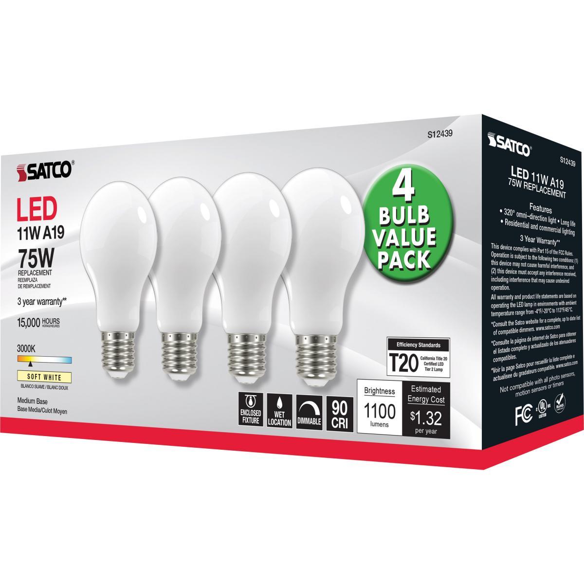 Satco dimmable deals omni a19