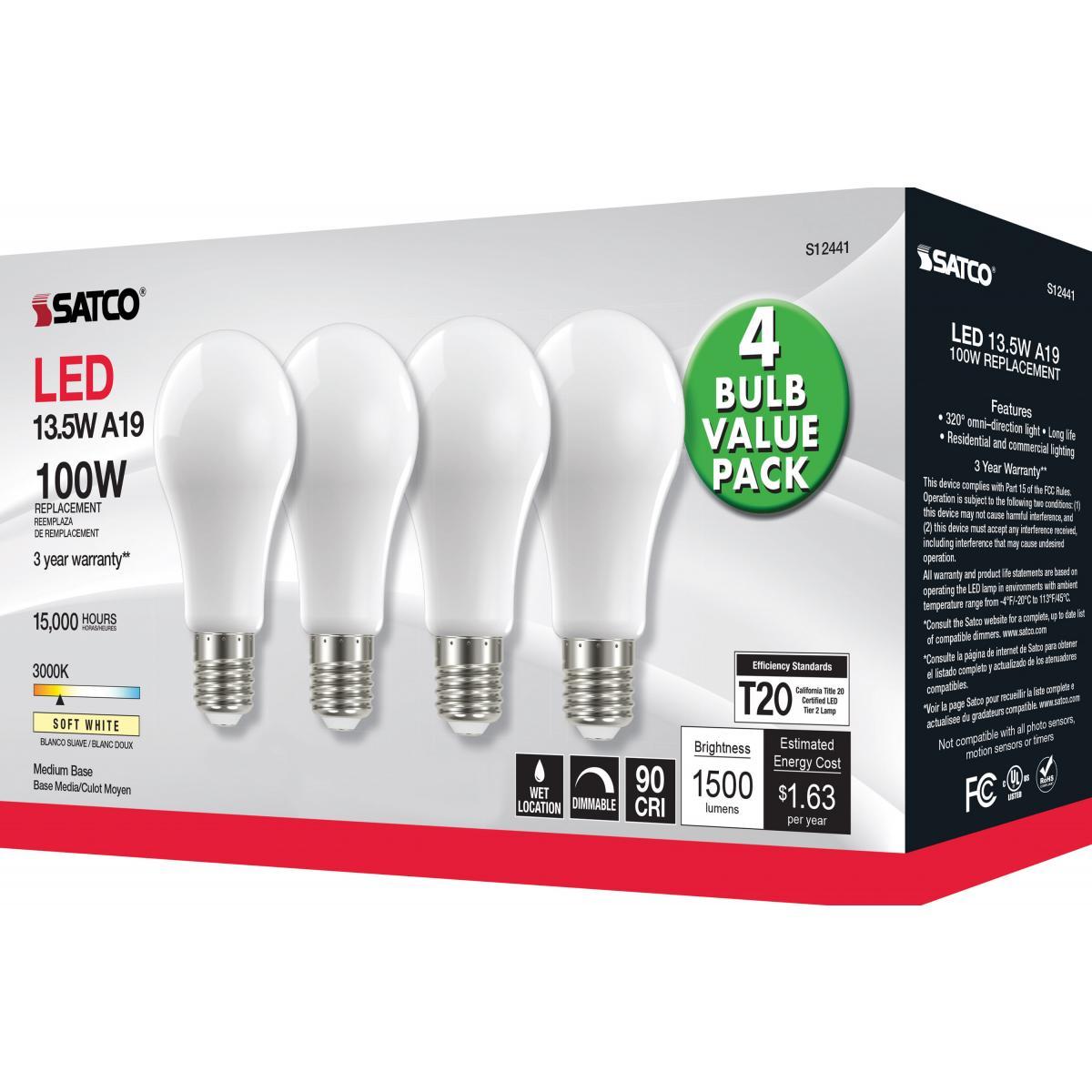 14w fluorescent store bulb equivalent