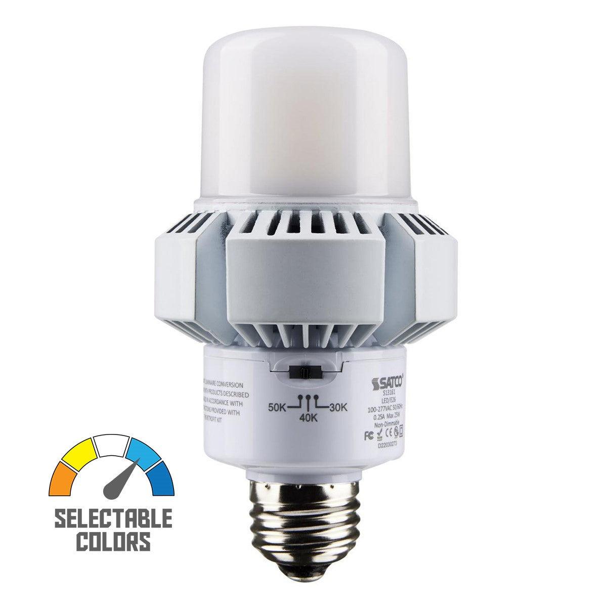 SATCO NUVO S13161 A23 LED Bulb 25 Watt 3250 Lumens 30K 40K