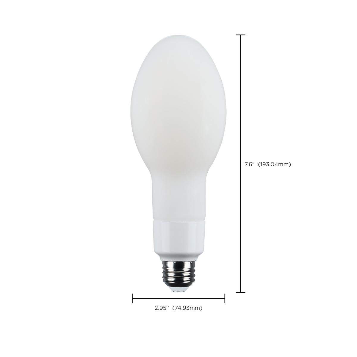 ED23 High Lumen LED Bulb, 24 Watts, 4000 Lumens, 5000K, 100W MH Equal, E26, Frosted, 120-277V