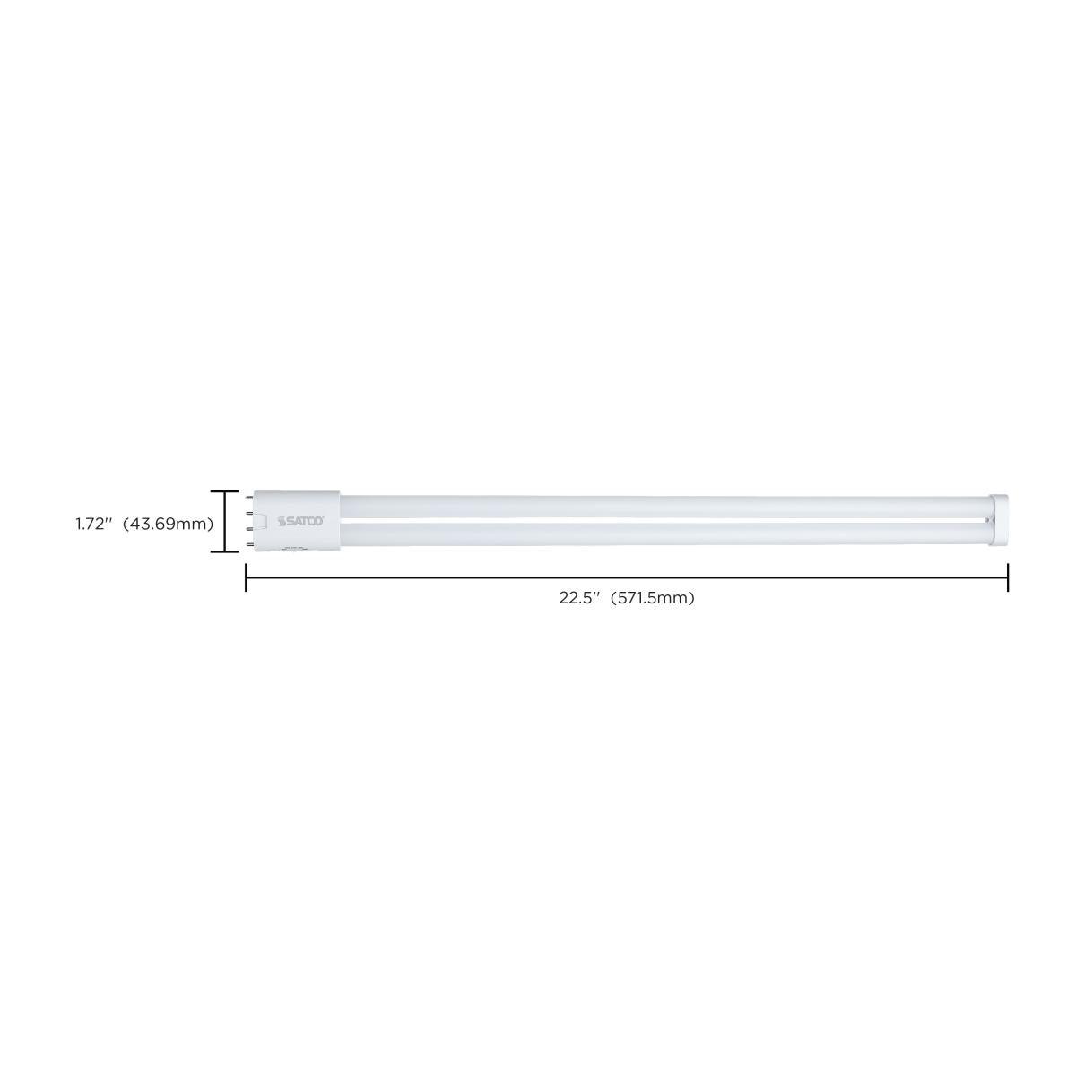 4 Pin PLL LED Bulb, 20 Watts, 2800lm, 40W CFL Equal, 3000K to 6500K, 2G11 Base, Ballast Bypass - Bees Lighting