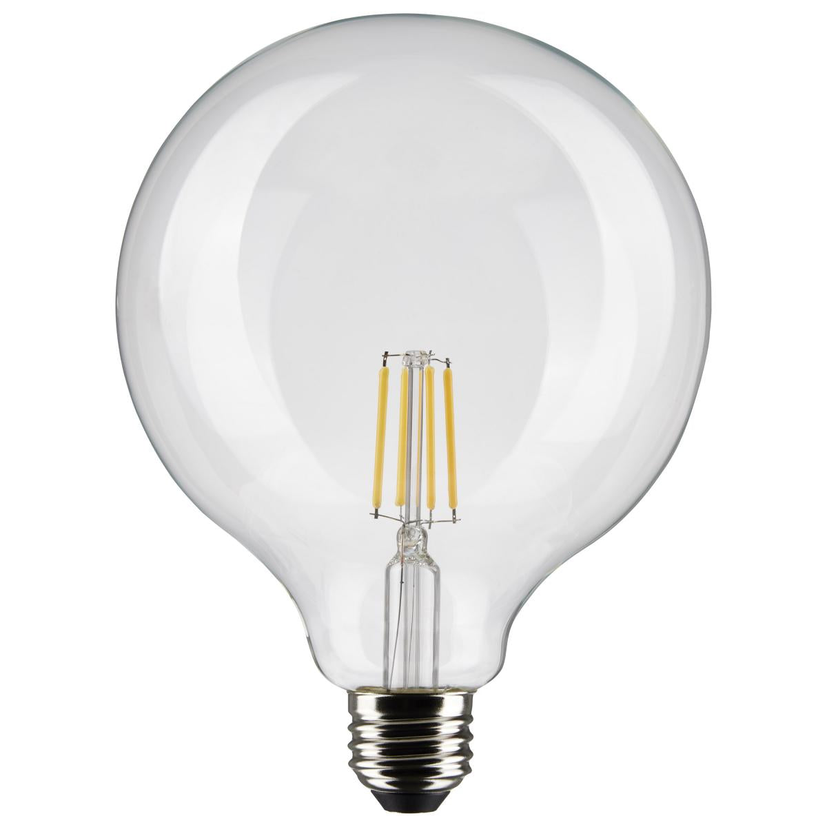 G40 Filament LED Globe Bulb, 4 Watts, 350 Lumens, 40W Equal, 2700K, E26 Medium Base, Clear