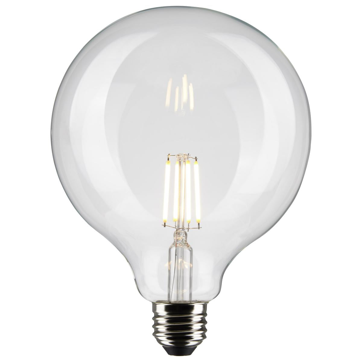 G40 Filament LED Globe Bulb, 4 Watts, 350 Lumens, 40W Equal, 4000K, E26 Medium Base, Clear