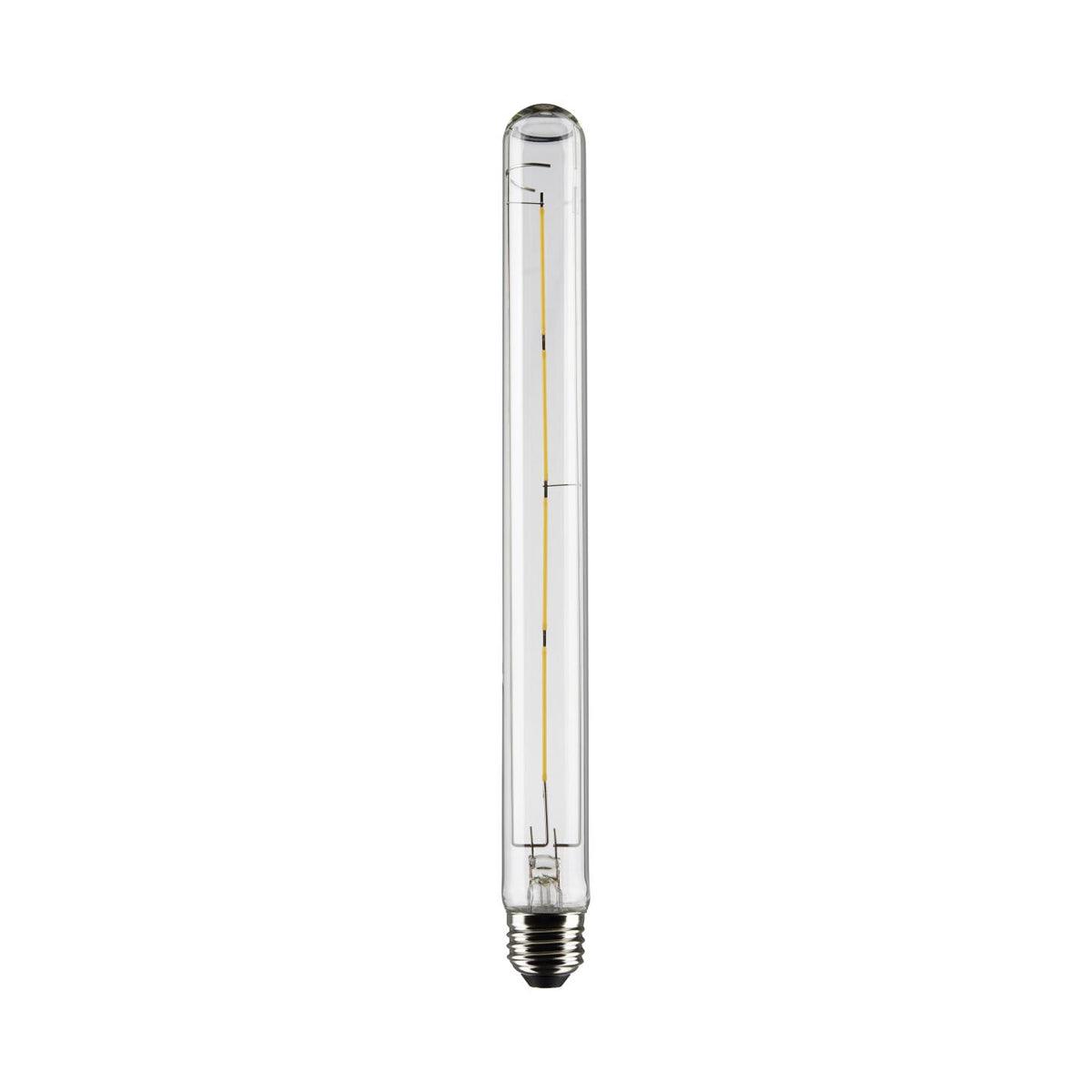 T9 LED Single Tube Bulb, 8W, 800 Lumens, 3000K, 60W Equal, E26 Medium, Clear Finish - Bees Lighting