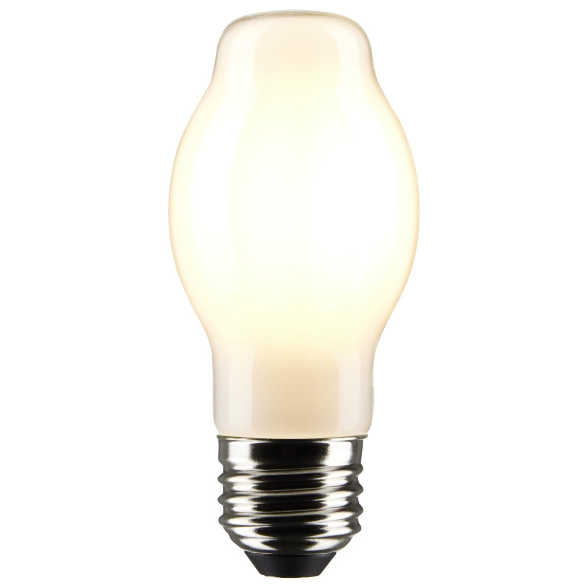 BT15 LED Bulb, 8 Watts, 800lm, 60W Equal, 2700K, E26 Medium Base, Frosted Finish, Pack of 2