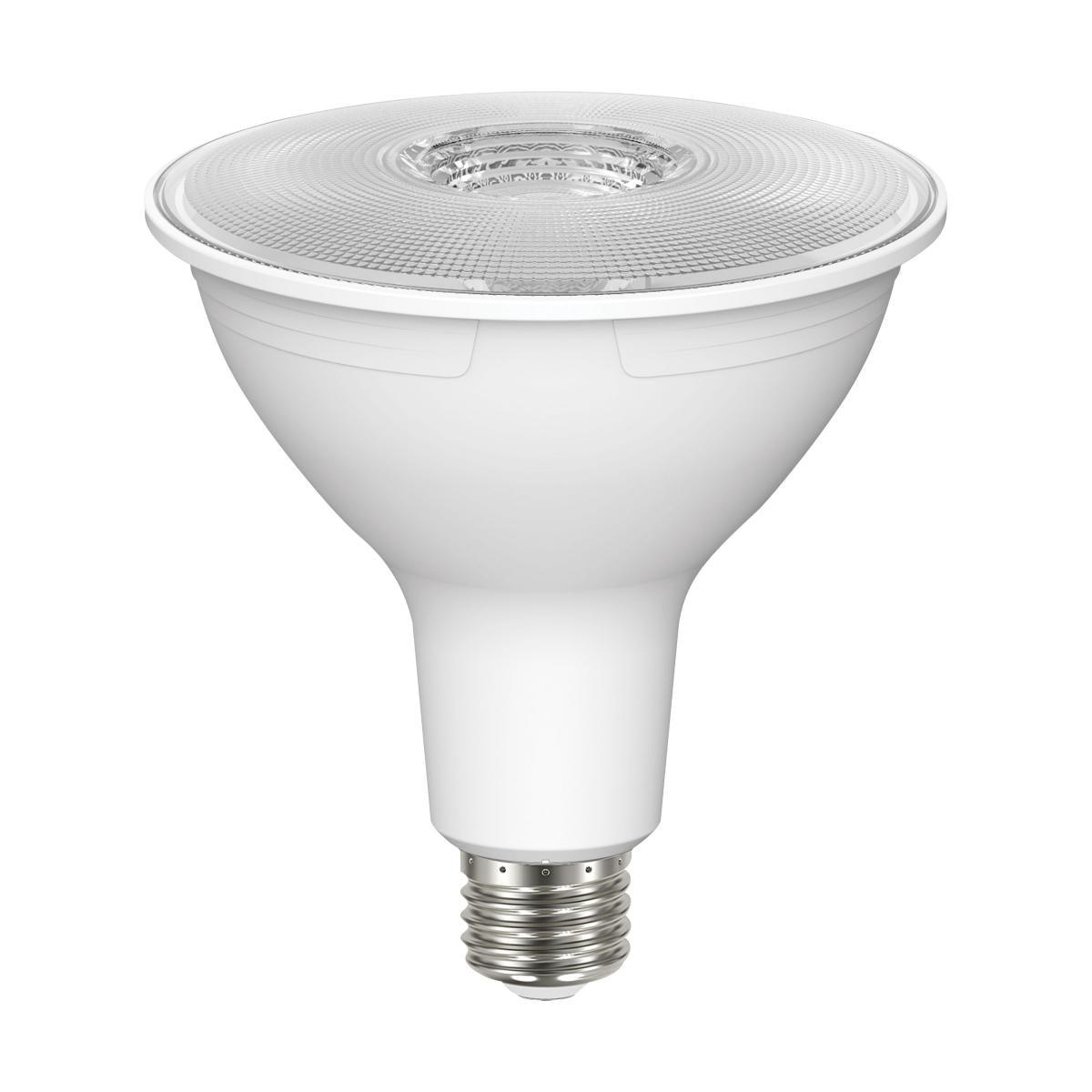 PAR38 LED Bulb, 12W, 1000 Lumens, 3000K, 90W Equal, E26 Base, 40° Flood, Pack of 2 - Bees Lighting