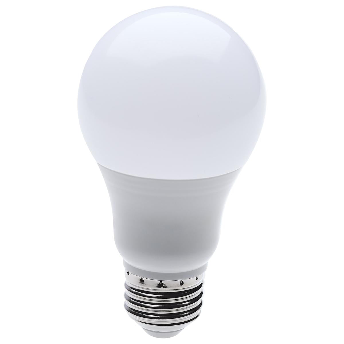 A19 LED Bulb, 60W Equivalent, 10 Watts, 800 Lumens, 4000K, E26 Medium Base, Frosted, Pack of 4