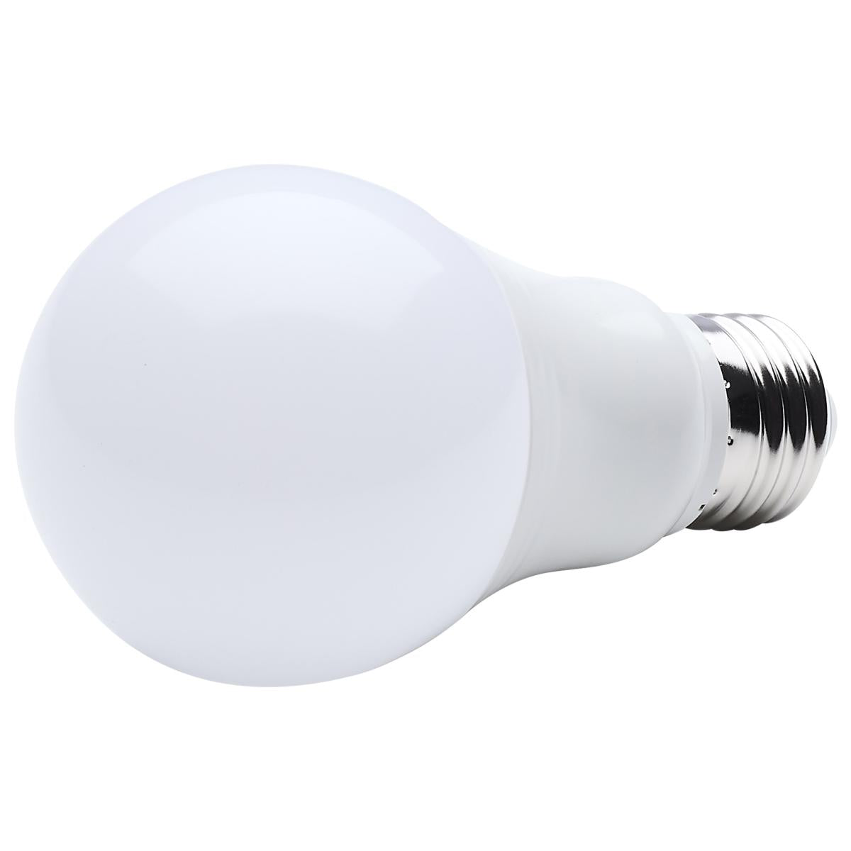 A19 LED Bulb, 60W Equivalent, 10 Watts, 800 Lumens, 4000K, E26 Medium Base, Frosted, Pack of 4