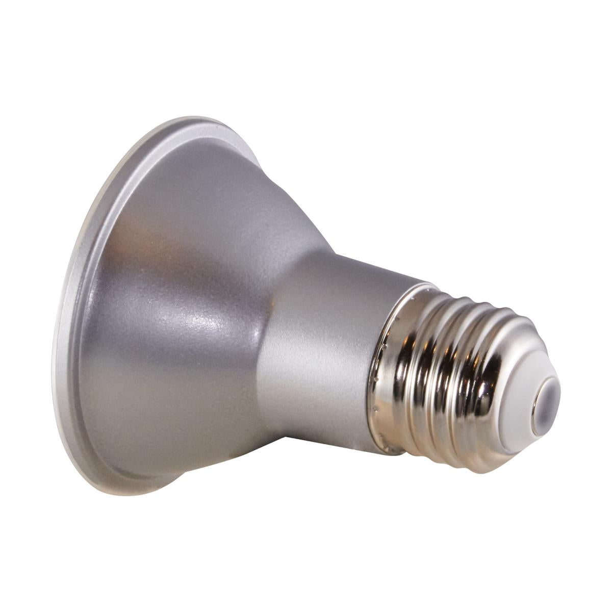 PAR20 LED Bulb, 6 Watts, 520 Lumens, 50W Equal, 4000K, E26 Medium Base, 40° Flood