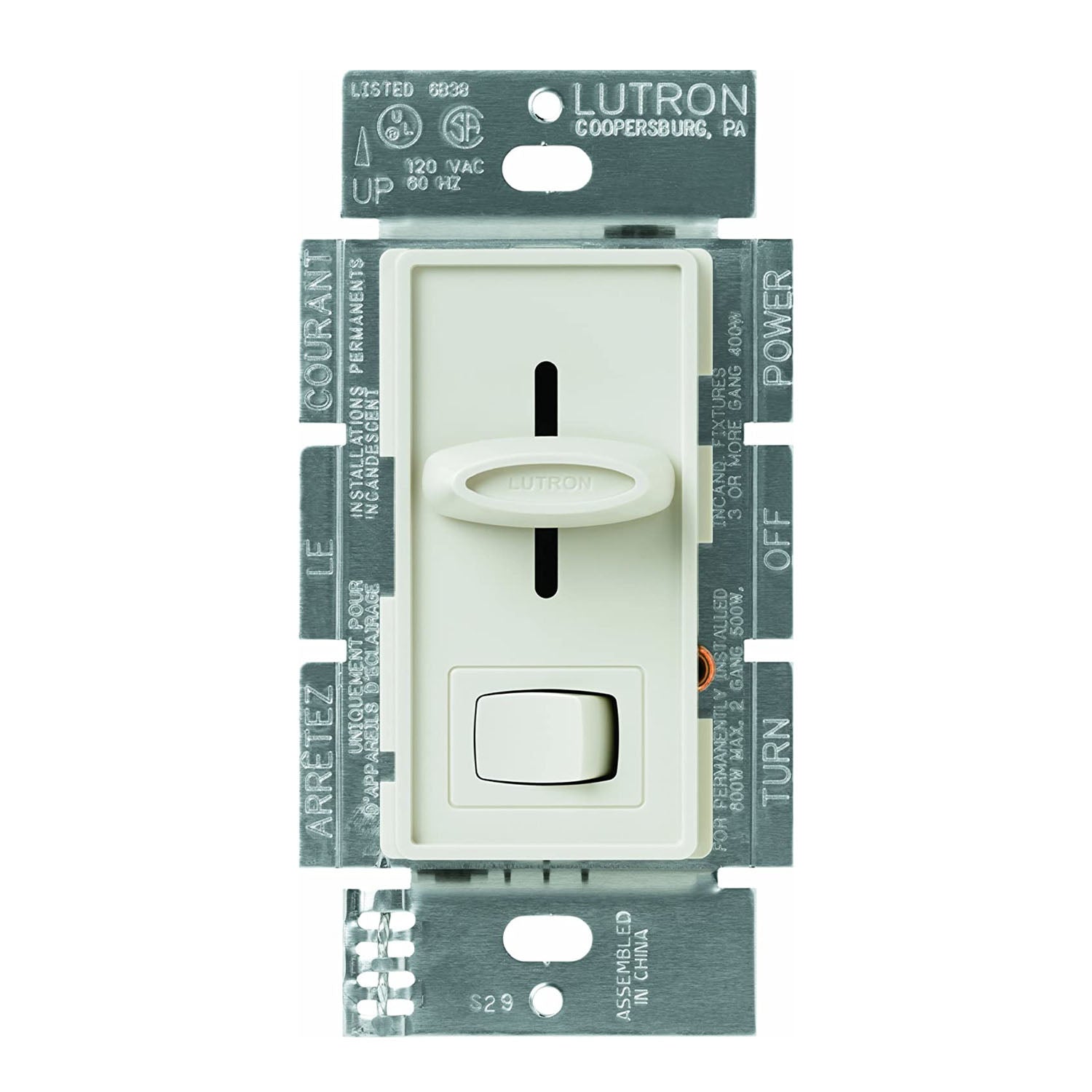 Lutron Skylark ELV+ Slide Dimmer Switch - Bees Lighting