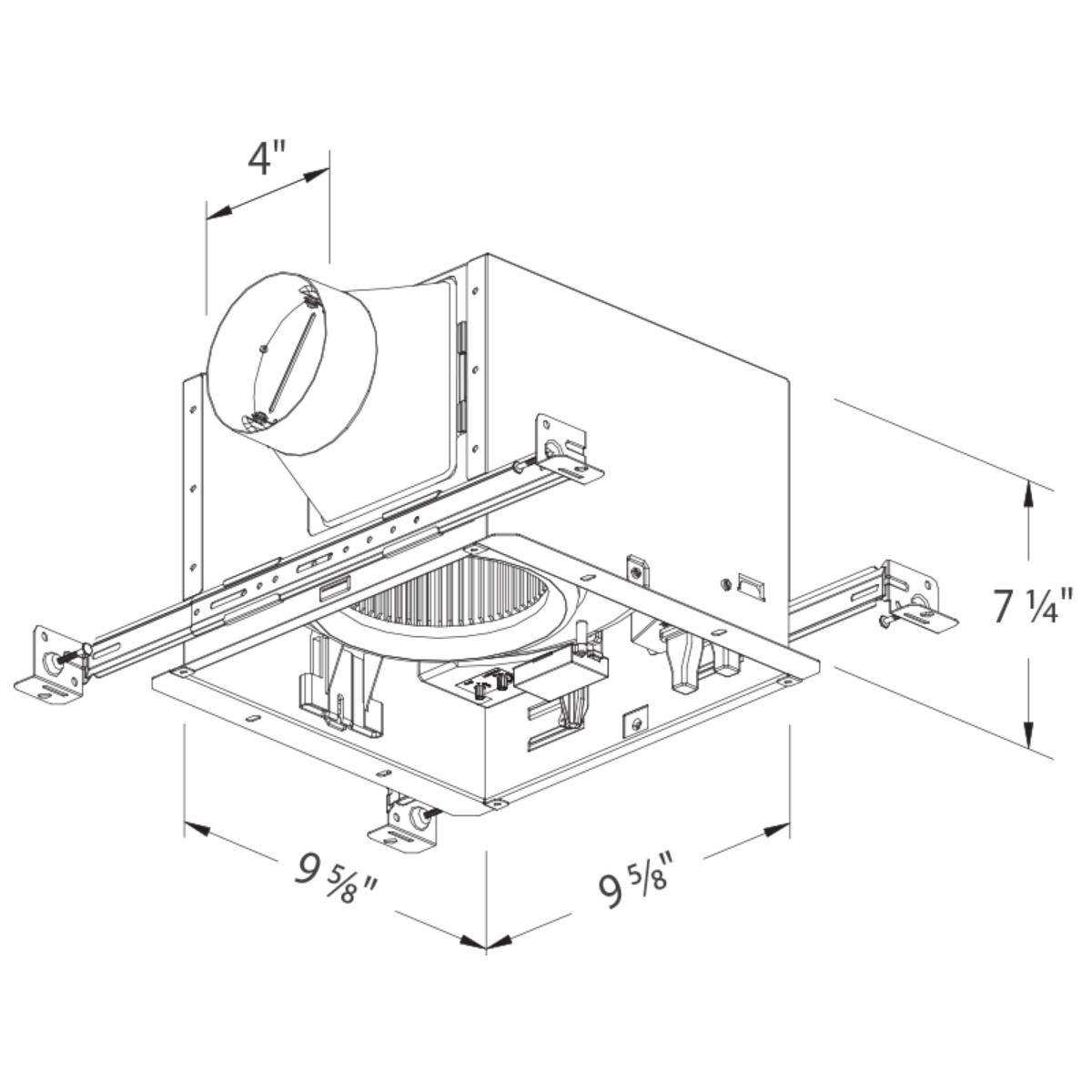 Delta BreezSignature 110 CFM Bathroom Exhaust Fan with LED Light and Night-Light