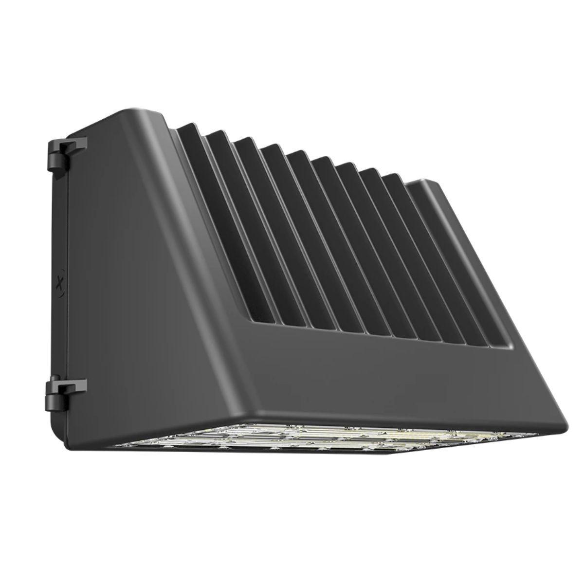 LED Cutoff Wall Pack With Photocell, 100 Watts Adjustable, 15000 Lumens, 30K/40K/50K, 120-277V - Bees Lighting