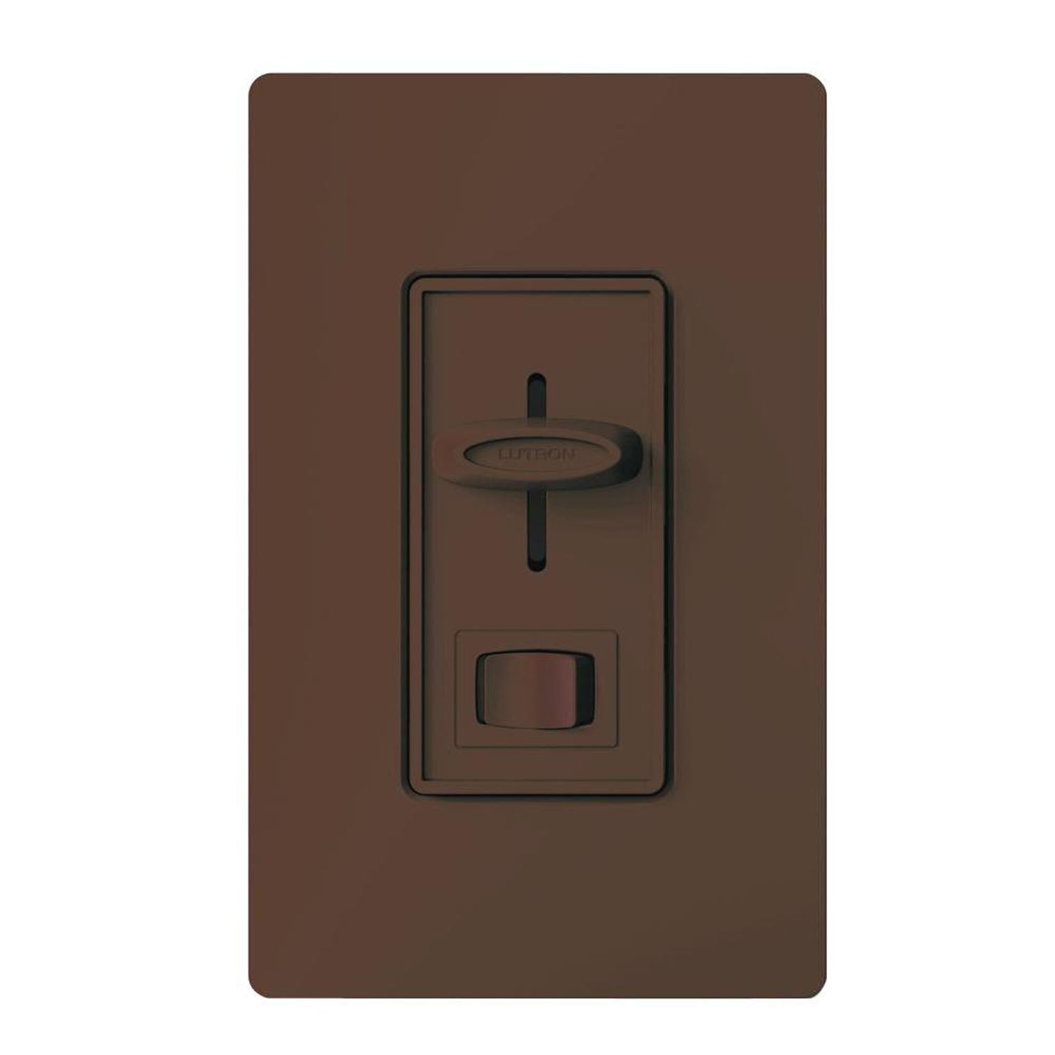 Skylark Single Pole LED/MLV Dimmer Switch, 450-Watt/600VA, Brown - Bees Lighting