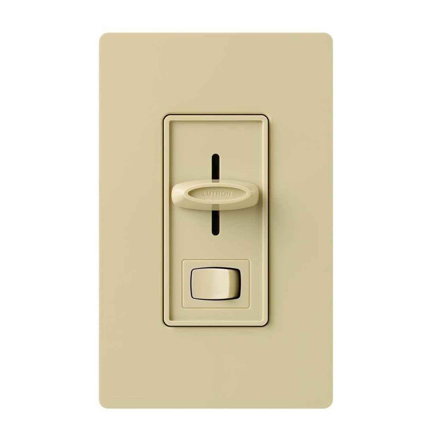 Skylark 3-Way Magnetic Low-Voltage Dimmer Switch, 450-Watt, Ivory - Bees Lighting