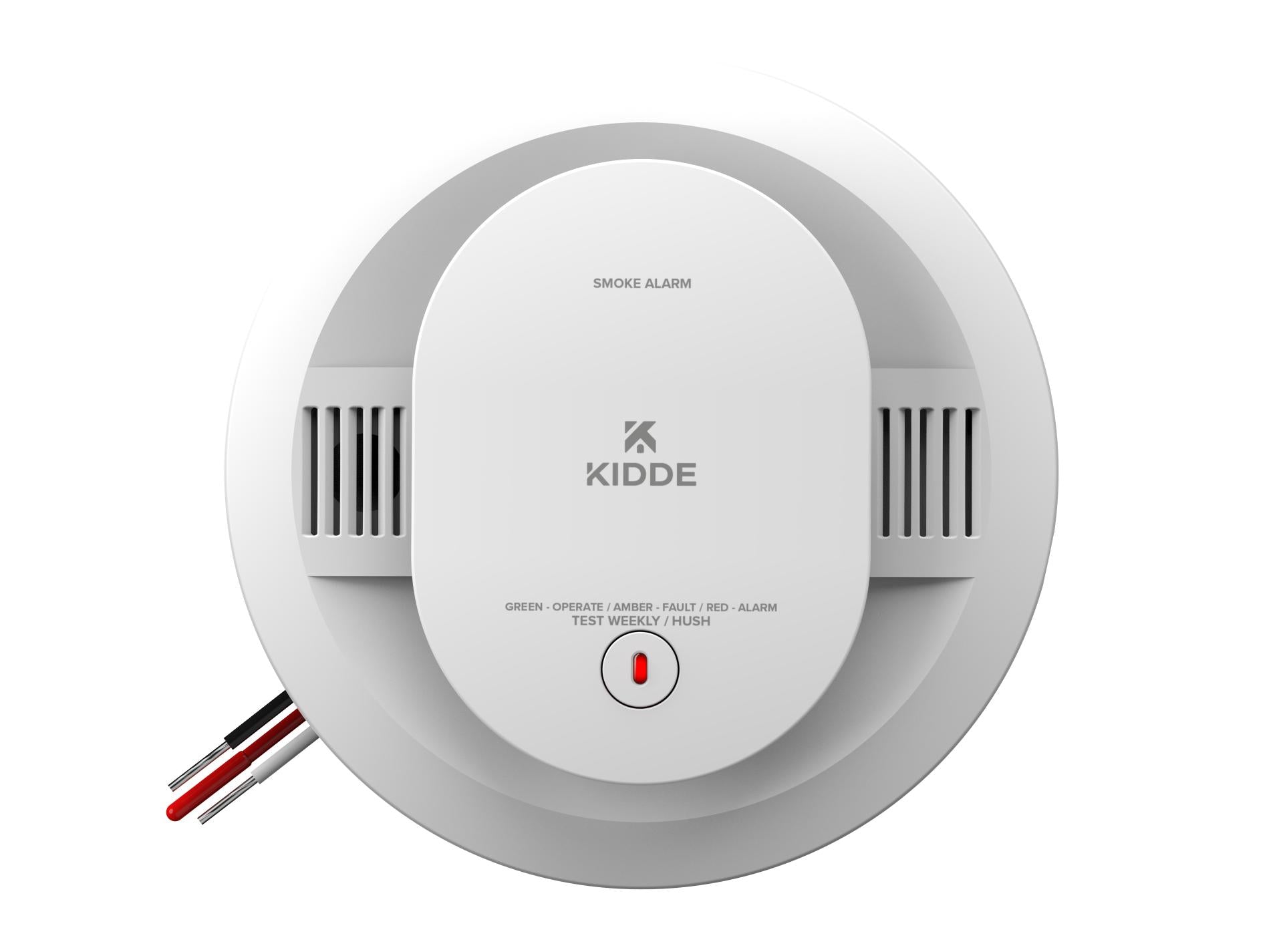 FireX Hardwired+AA Backup Battery Smoke Detector