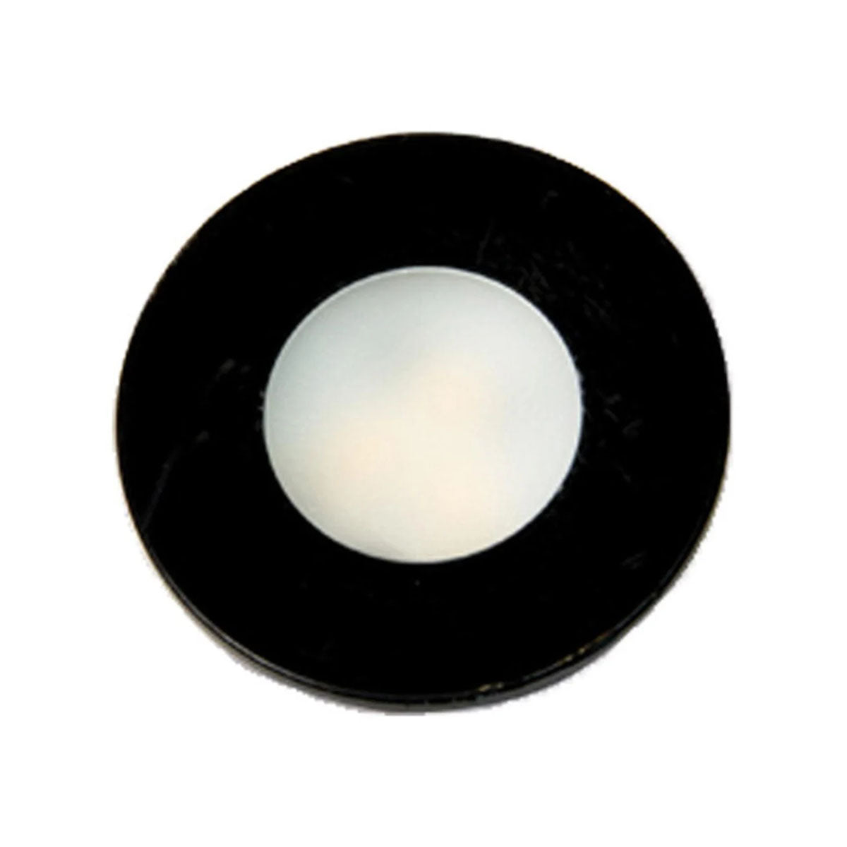 Recess Mount LED Slim Puck Mini, 90 Lumens, 3000K, 12VDC, Black