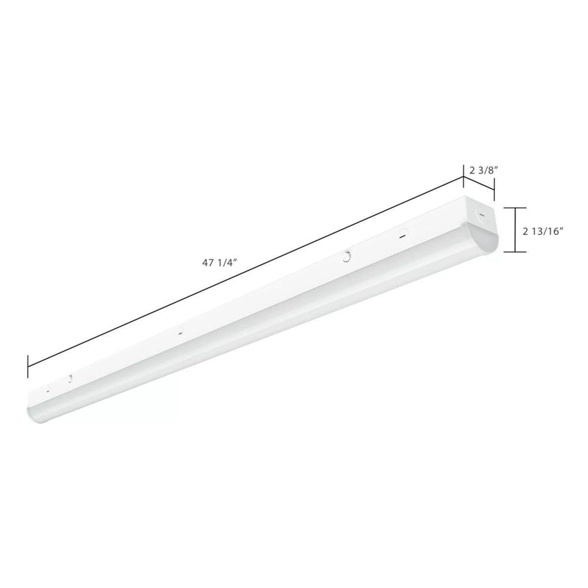 4ft LED Strip Light Fixture, 20/40 Watts, 6000 Lumens, 35K/40K/50K, 120-277V, Battery Included - Bees Lighting