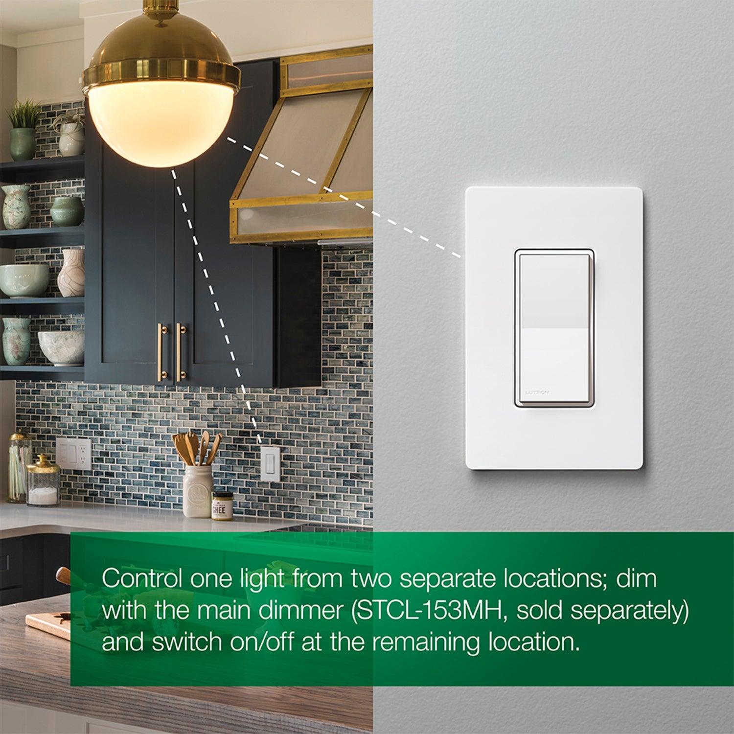 Suunata LED+ Touch Dimmer Switch, 3-Way or Multi Location Black - Bees Lighting