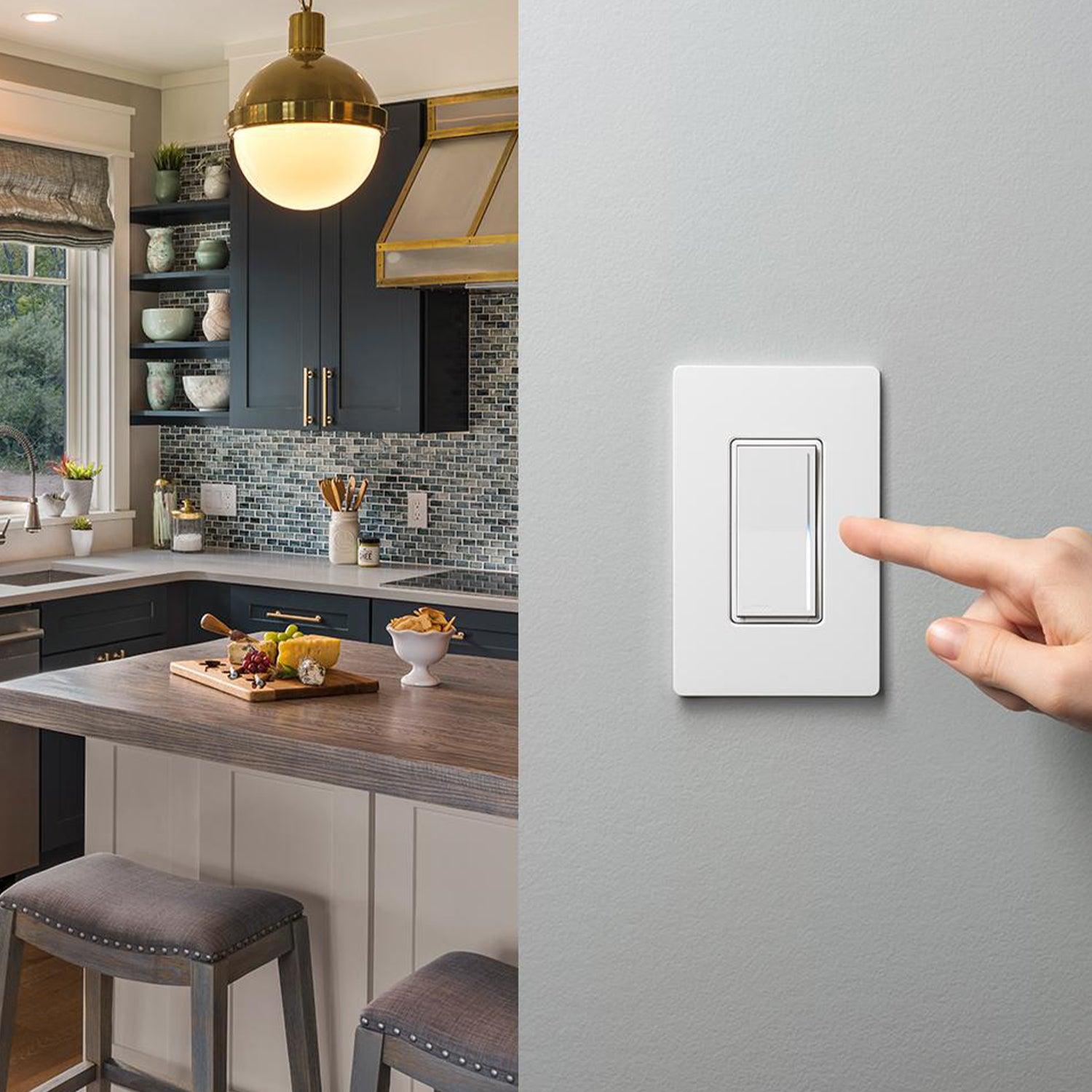 Suunata LED+ Touch Dimmer Switch, 3-Way or Multi Location Light Almond - Bees Lighting