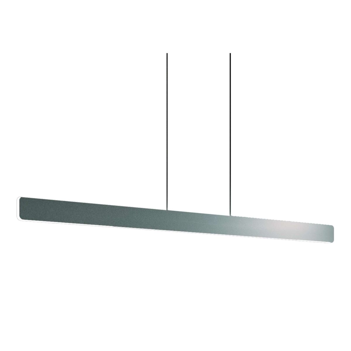 Sub 48 in. LED Pendant Light Single Silver Finish - Bees Lighting