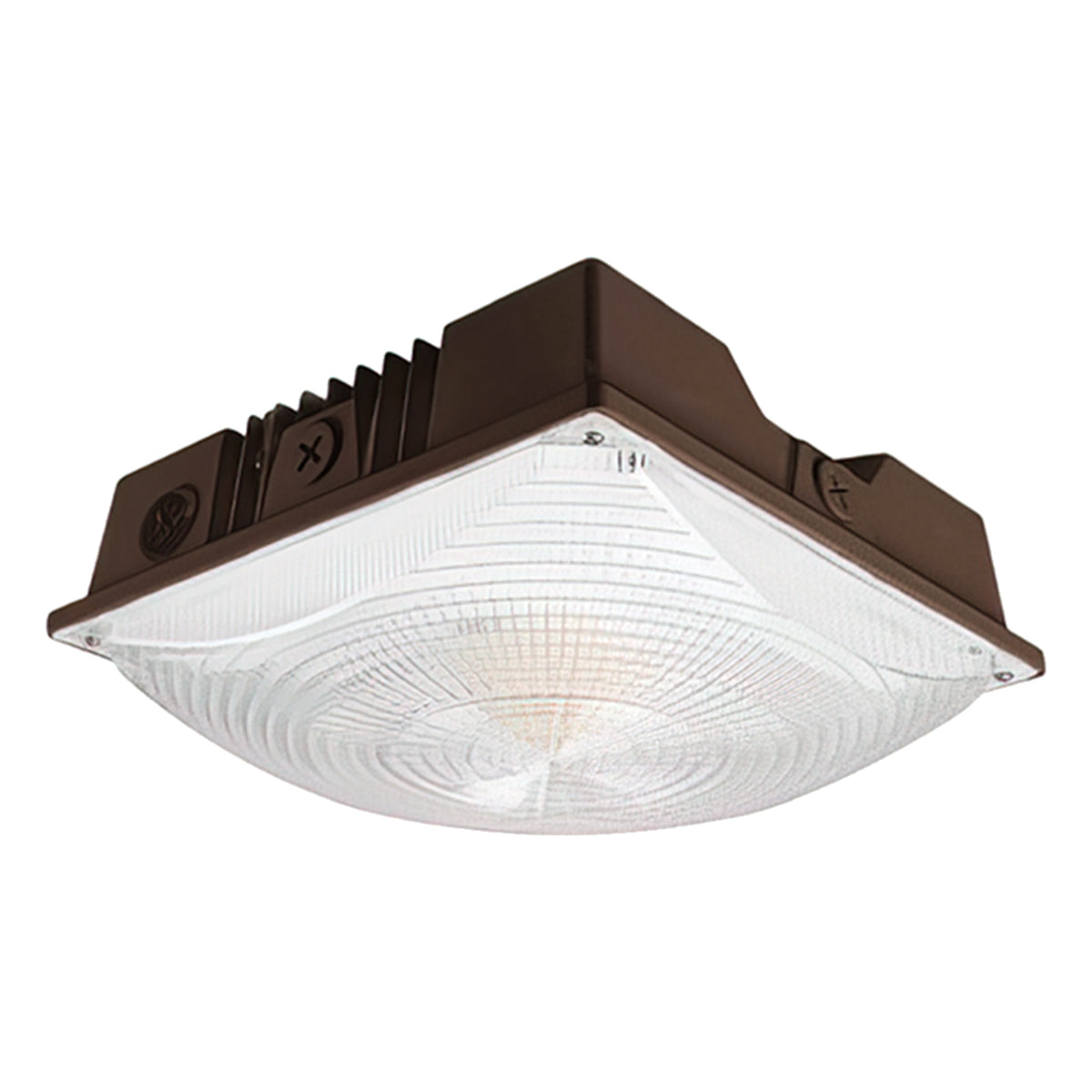 Parking Garage Canopy LED Light, 75 Watts, 9375 Lumens, 30K/40K/50K, 120-277V