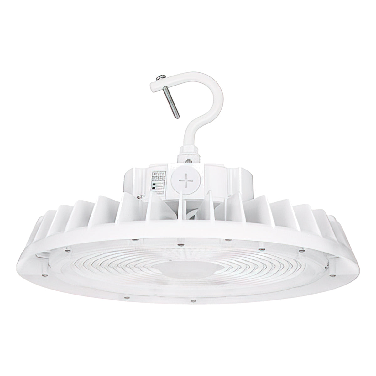 UFO High Bay LED Light, 30000 Lumens, 200W, 35K/40K/50K, 120-347V, White