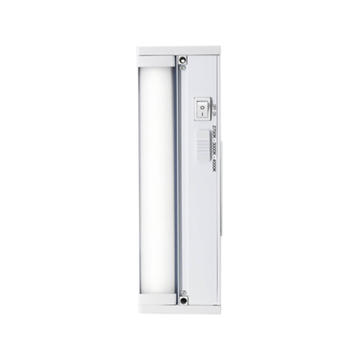 24 Inch Under Cabinet LED Light with tilting lenses, 1200 Lumens,  Interconnectable, CCT Selectable 27K/30K/40K, 120V