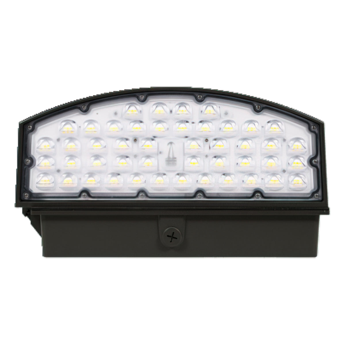 LED Cutoff Wall Pack, 11200Lm, 45/65/80W, 30K/40K/50K, 120-277V - Bees Lighting