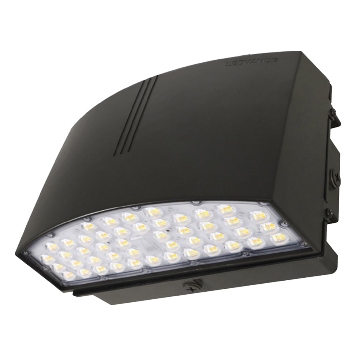 LED Cutoff Wall Pack, 11200Lm, 45/65/80W, 30K/40K/50K, 120-277V - Bees Lighting