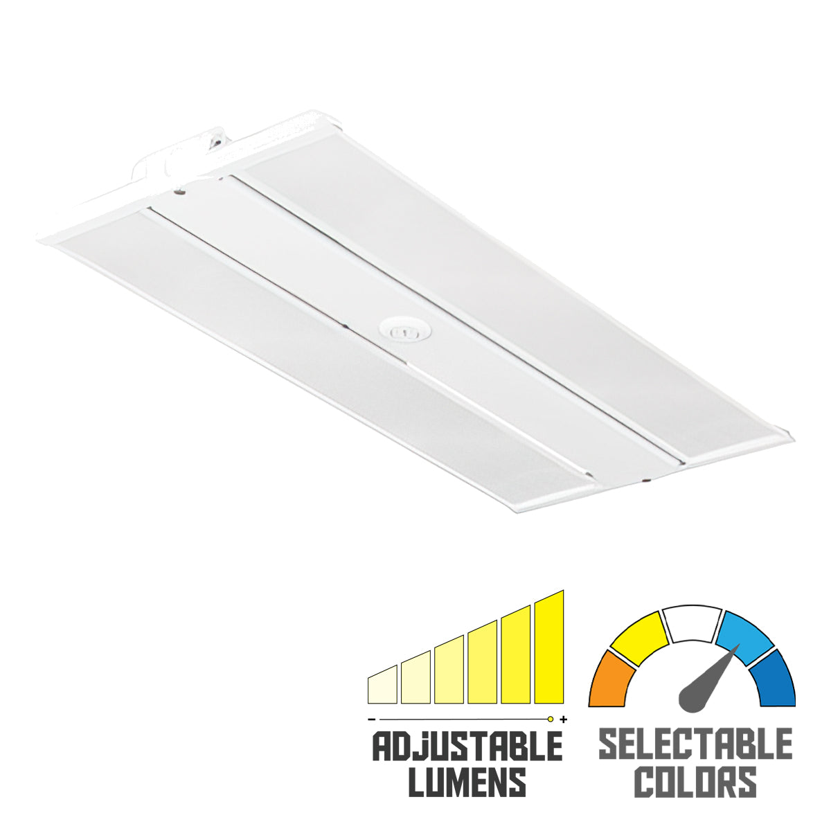 2ft High Bay LED Light, 41100 Lumens, 300W, 4000K/5000K, 120-277V