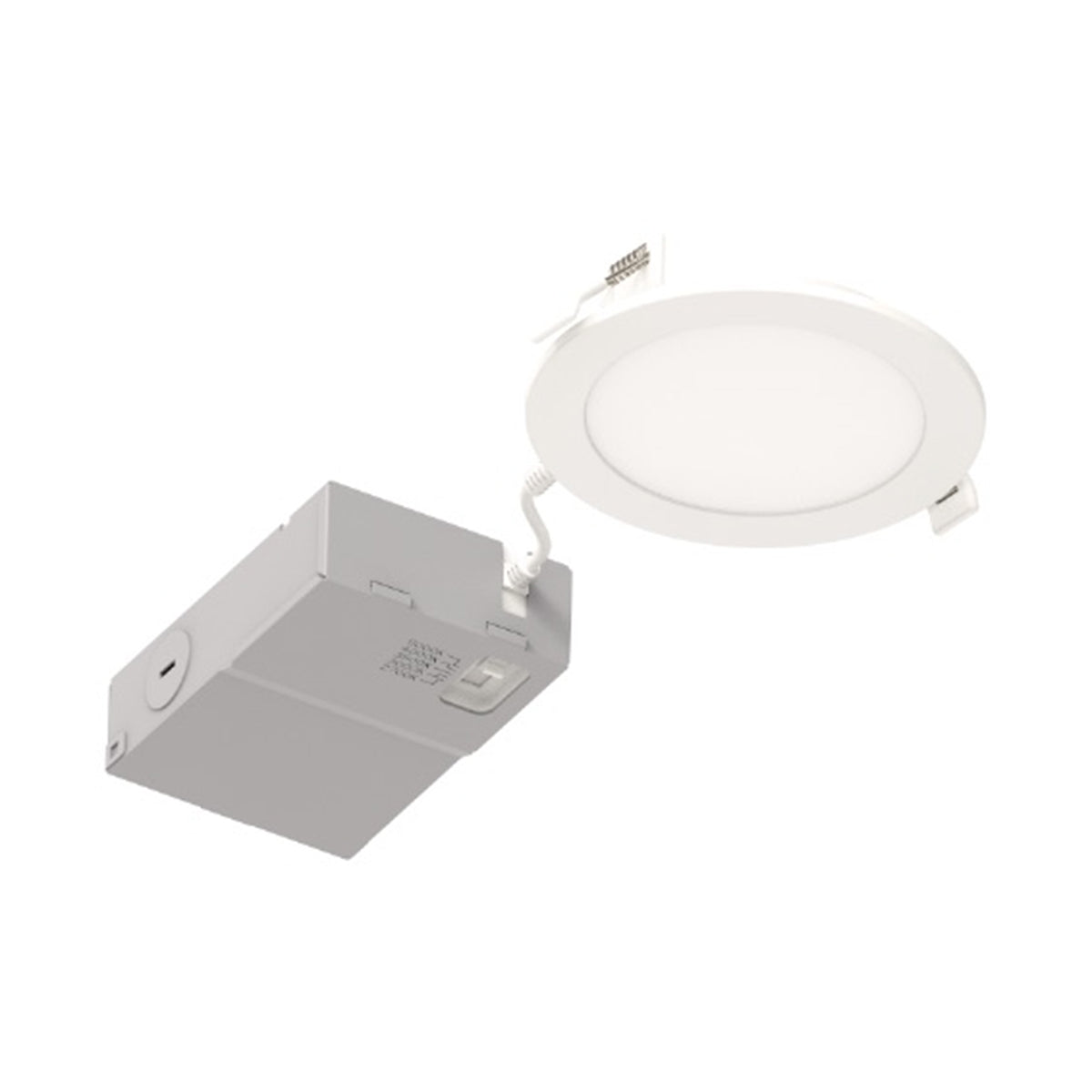 Microdisk 4" LED Canless Light, 800 Lumens, Selectable 2700K to 5000K, 120V