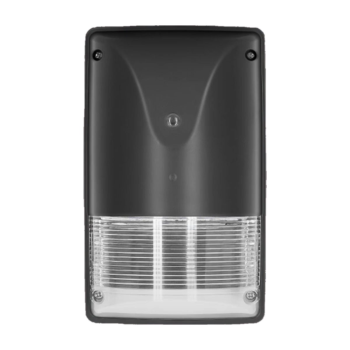 LED Mini Wall Pack, 3900Lm, 30W, 30K/40K/50K, On/Off Photocell, 120-347V, Black - Bees Lighting