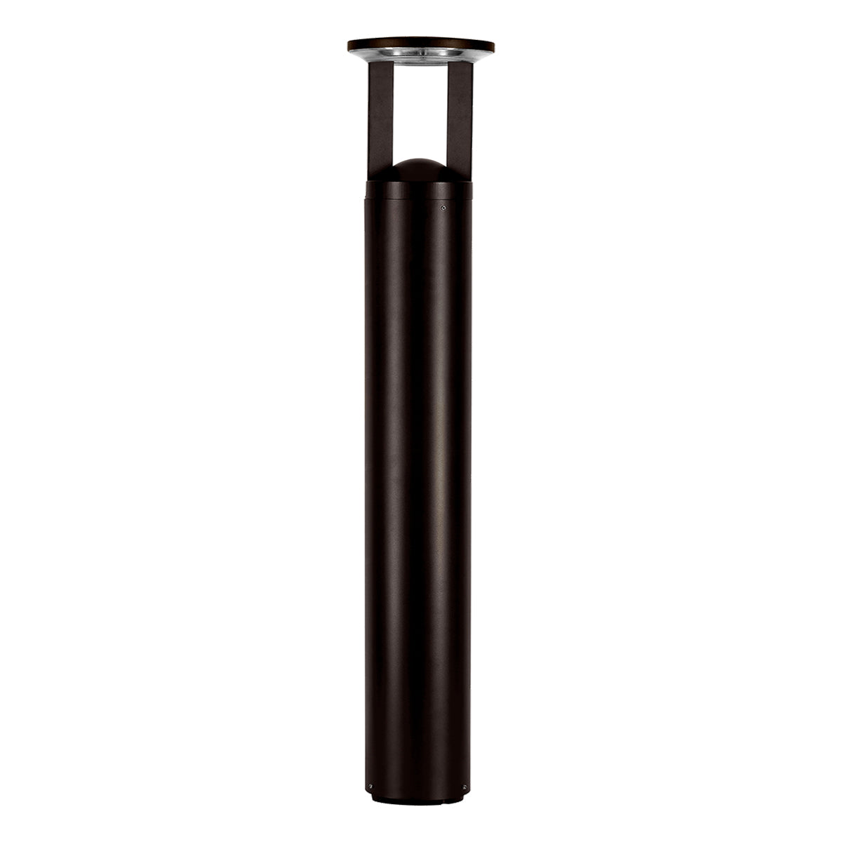 42" Round LED Bollard Light, 16/20/24W, 30K/40K/50K, Bronze, 120-347V, 360&deg Distribution