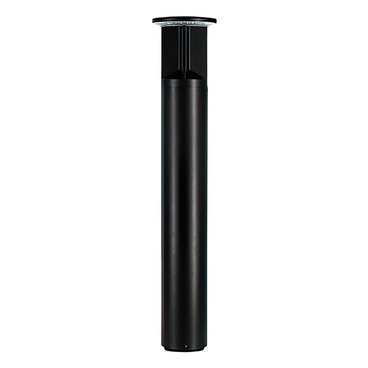 42" Round LED Bollard Light, 16/20/24W, 30K/40K/50K, Black, 120-347V, 90-360&deg Distribution