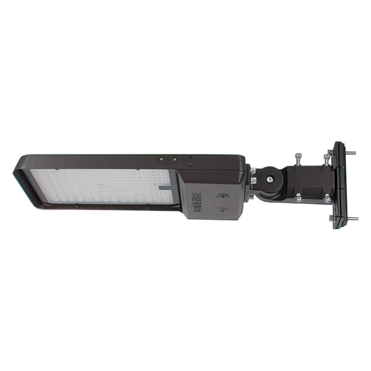 LED Pole Light, 40-80W, 12000lm, 30K/40K/50K, 120-347V, Slipfitter/Pole Mount, Bronze