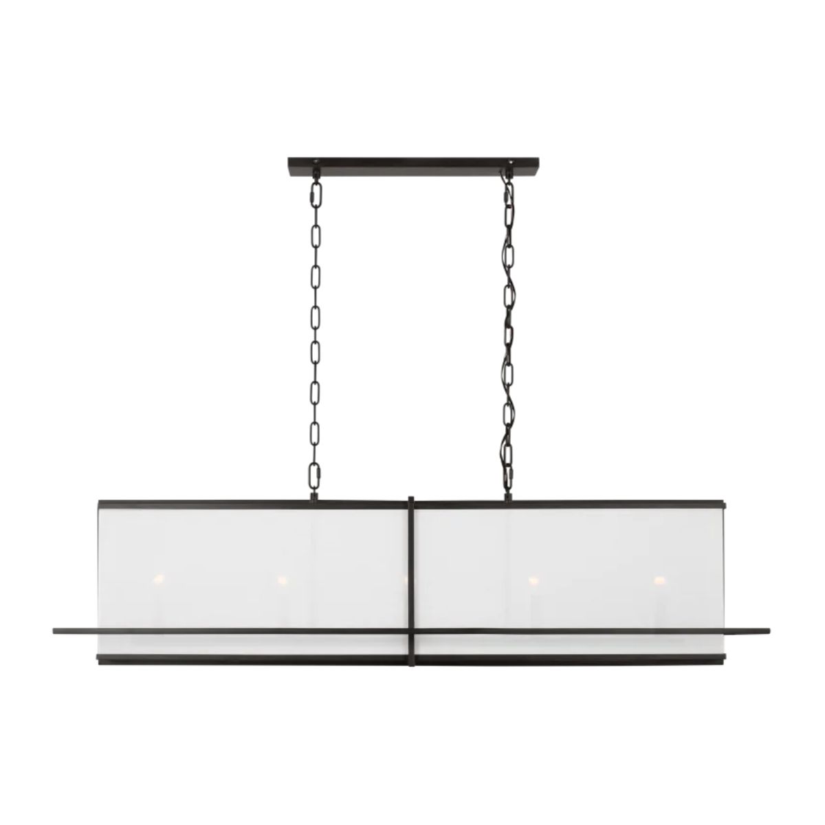 Dresden 55 in. 5 lights Pendant Light Iron finish - Bees Lighting